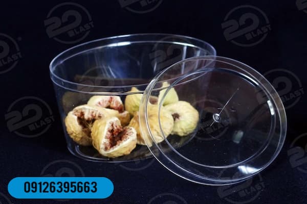 قیمت ظروف بسته بندی کریستالی