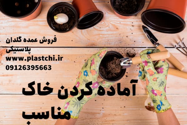 طریقه صحیح کاشت گل در گلدان پلاستیکی و شرایط نگهداری از آن