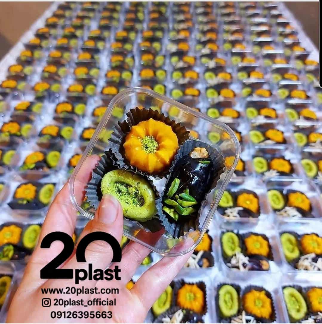 قیمت ظروف یکبار مصرف کوچک برای حلوا و خرما مراسم