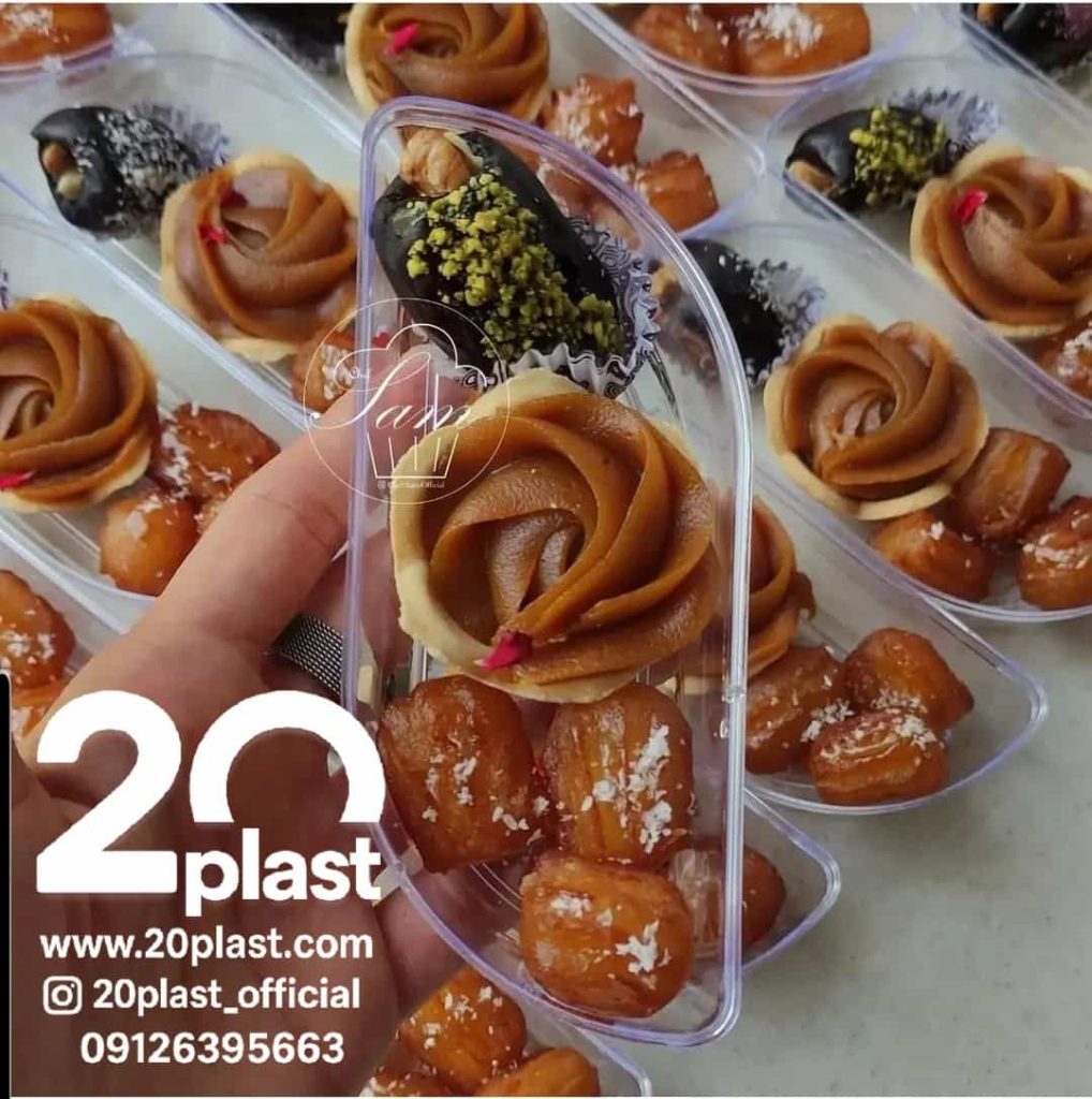 قیمت ظروف یکبار مصرف کوچک برای حلوا و خرما مراسم