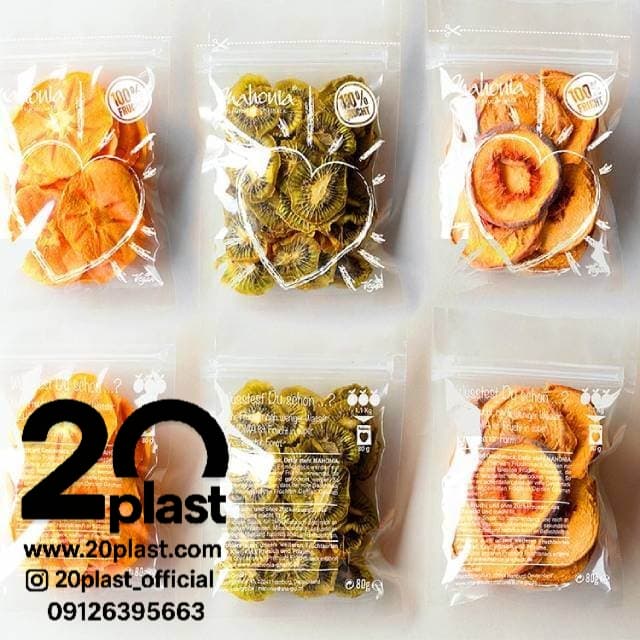 انواع بسته بندی میوه خشک