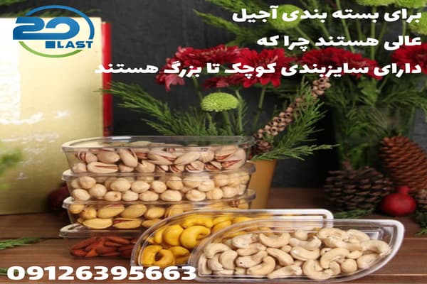 بسته‌ بندی لوکس آجیل برای نوروز