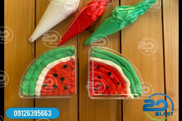 ظروف یکبار مصرف کریستالی برای دسرهای شکلاتی