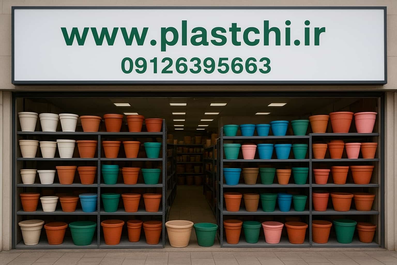 خرید و قیمت جدیدترین انواع گلدان پلاستیکی